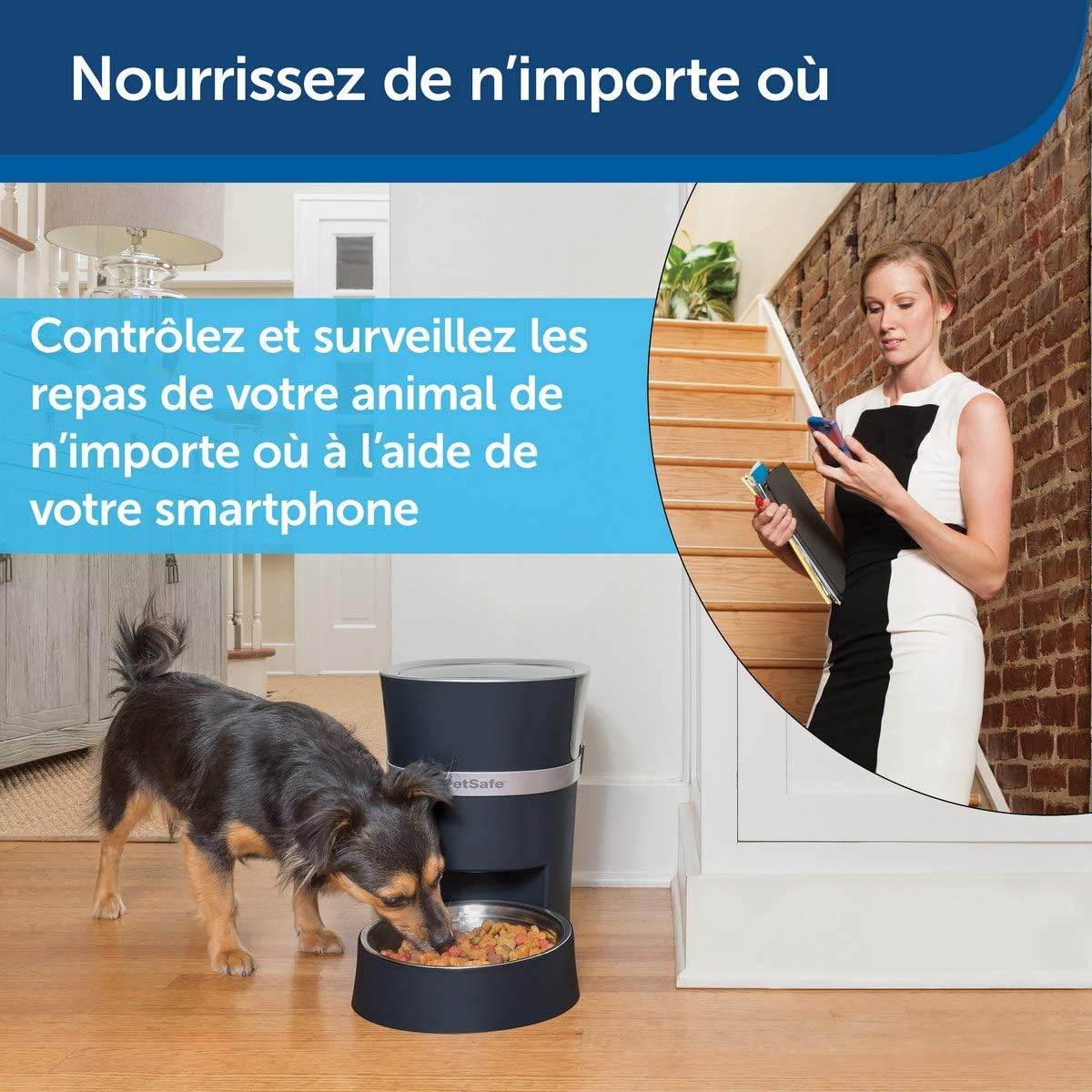 PuraSAFE® Distributeur de Croquettes Automatique